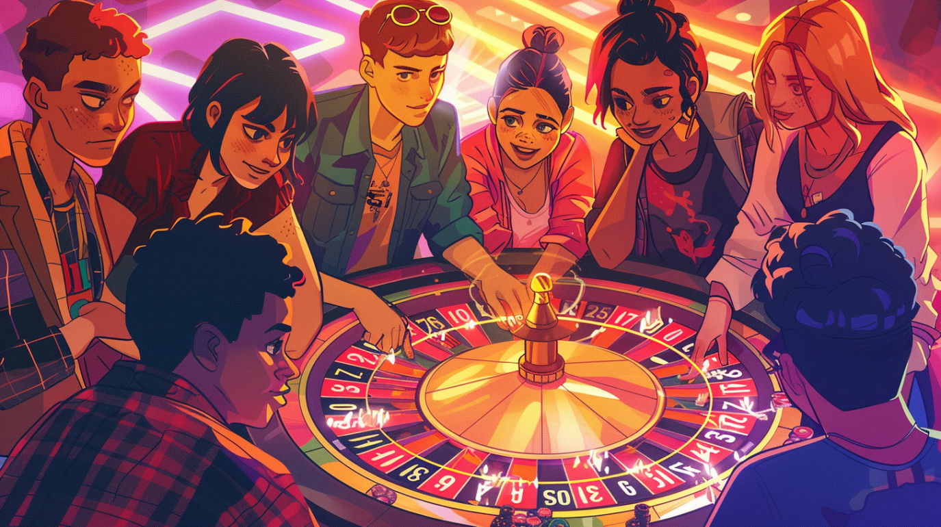 db1978cmd_An_image_of_a_diverse_group_of_people_huddled_around__af79f1bc-15a0-4660-966e-fb0956f7c1cb